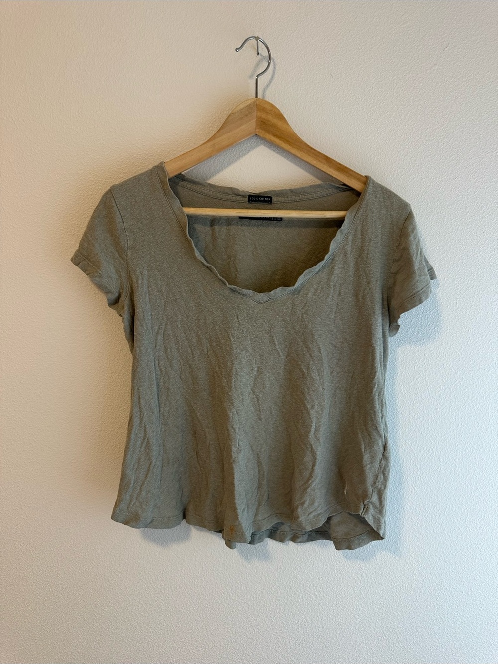 ABERCROMBIE & FITCH Vintage Y2K 100% Cotton Womens Top Small